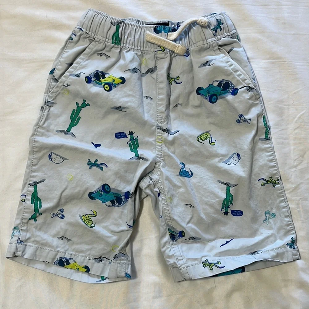 The Children’s Place Blue Graphic Printed Shorts